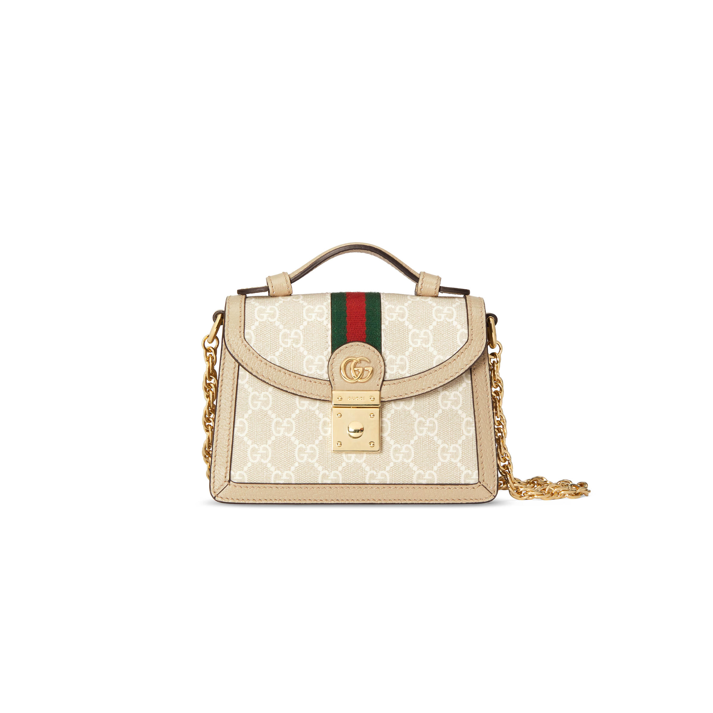 GUCCI OPHIDIA MINI TOP HANDLE BAG ‎696180 (17.5*13*6cm)